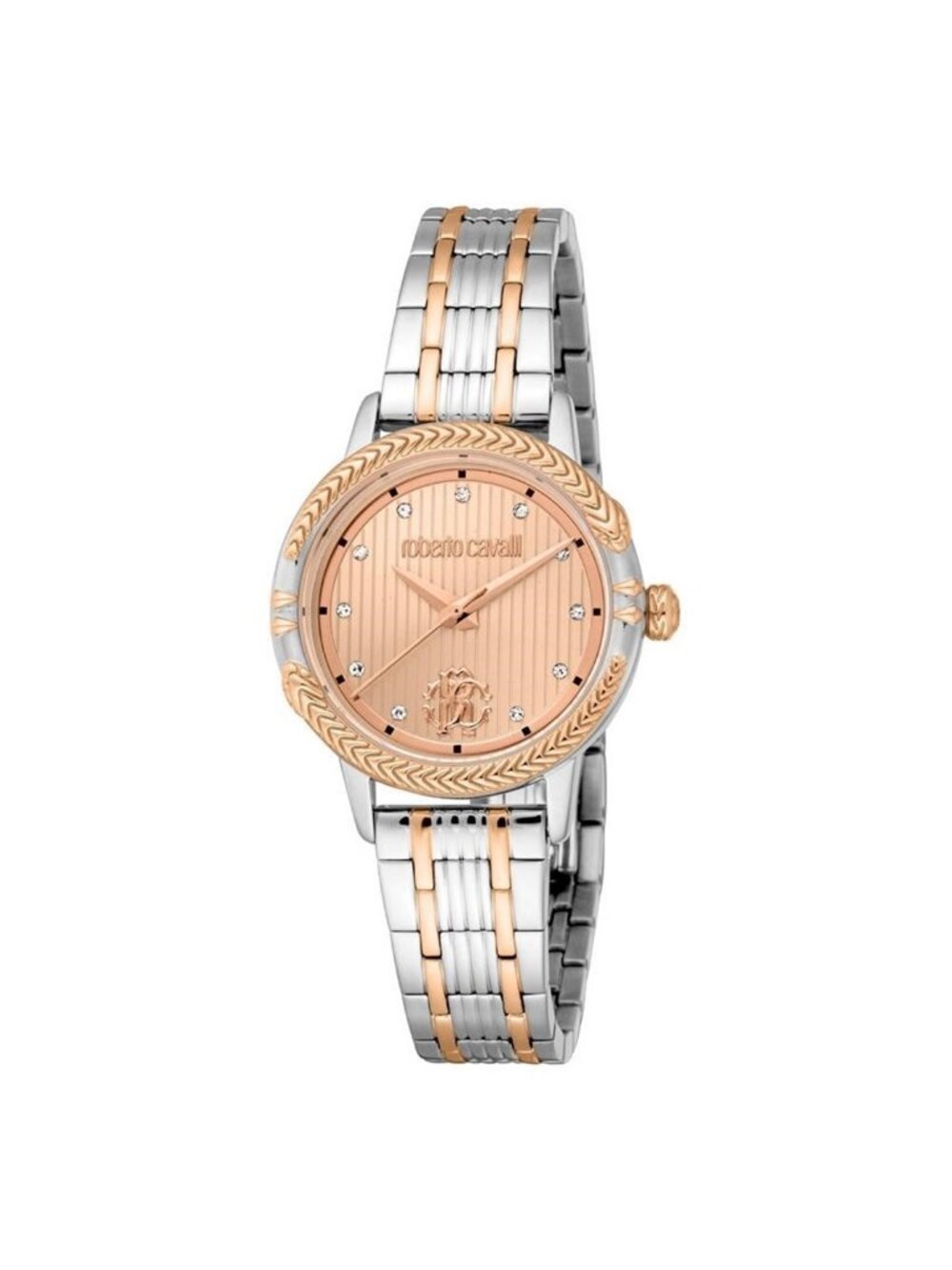 NWT Roberto Cavalli Core Rose Gold-tone Dial Ladies Watch